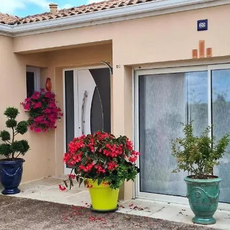 Le Pavachon Entree Independante Piscine Familiale Chauffee, 4 Min Du Puy Du Fou Homestay